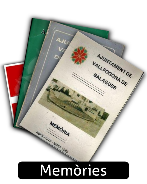 Memòries muncipals de la Vila de Vallfogona