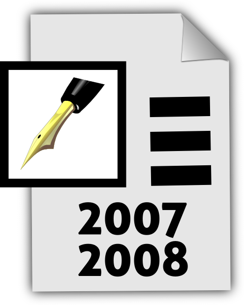 Llibre d'actes 2007 - 2008